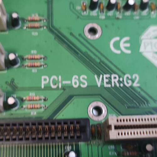 询价iei PCI-6S-RS-R40 工控底板一块，Rev G议价
