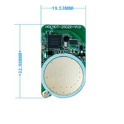 nRF52832蓝牙低功耗加速度气压温湿度传感器模块可存储数据12万条