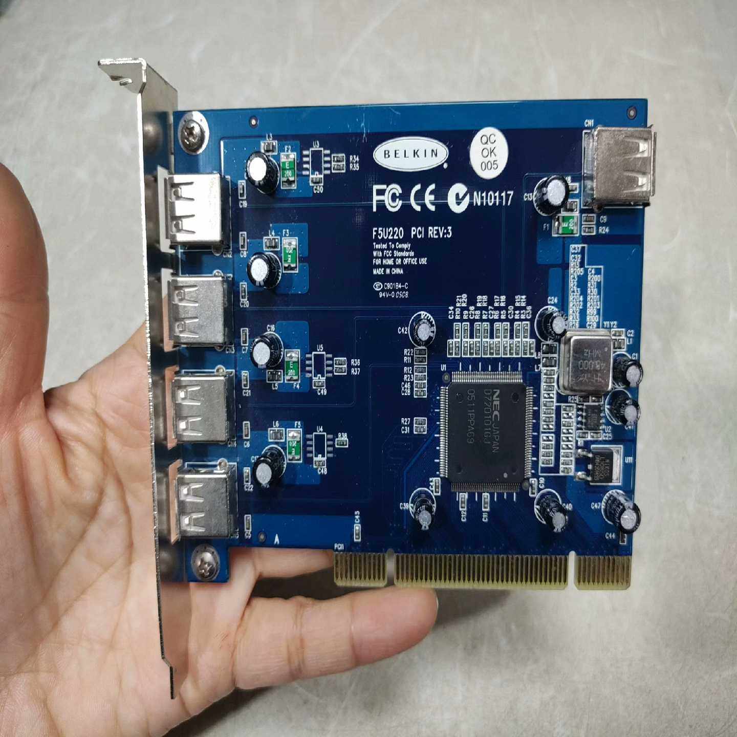 F5U220 PCI REV:3台湾USB卡~询价