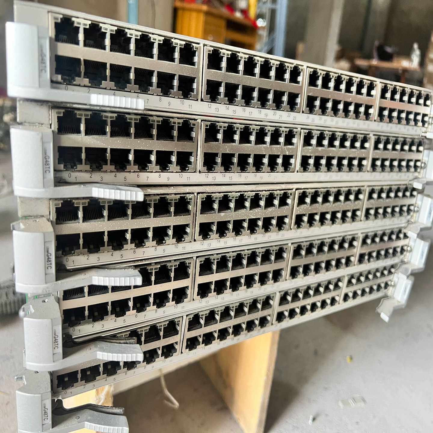 G48TC核心交换机板卡48口全千兆电口接口板十张询价