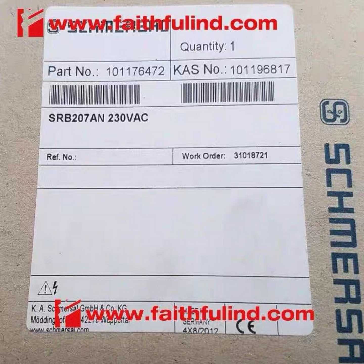 SCHMERSRL施迈赛安全继电器SSW303HV-2S询价