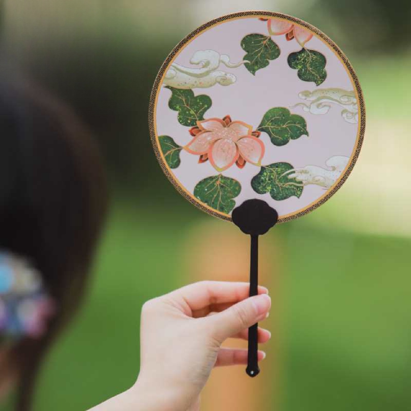 批发敦煌院饶有生趣敦煌纹彩系列团扇古风团扇博物馆文创扇子女