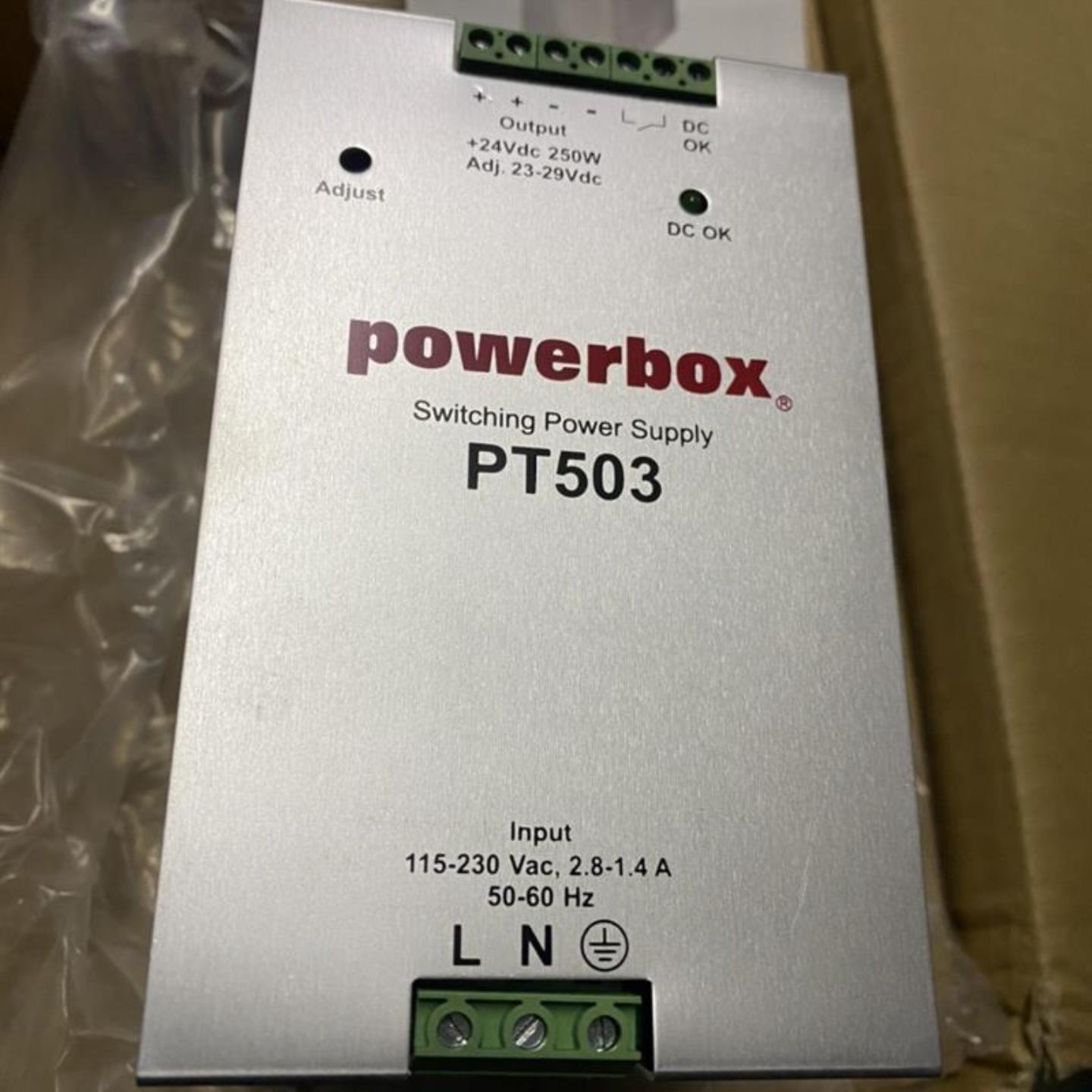欧洲 powerbox 24V10A 导轨电源 PT503 NDR-240-24 开关电源