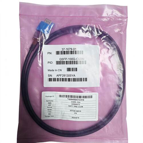 思科QSFP-100G-CU2M高速线缆，2米铜线，带QSF-议价