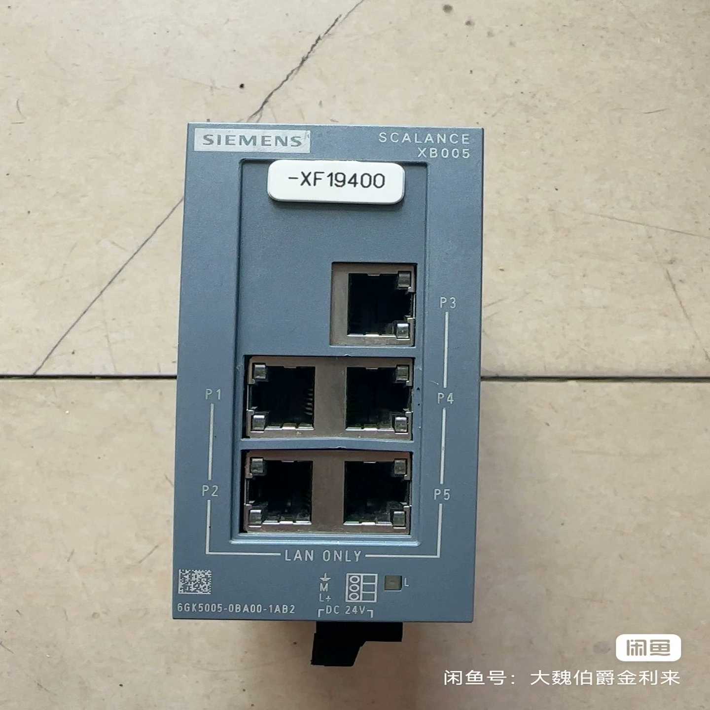 工业交换机6GK5005-0BA00-1AB2，实物图【询价】