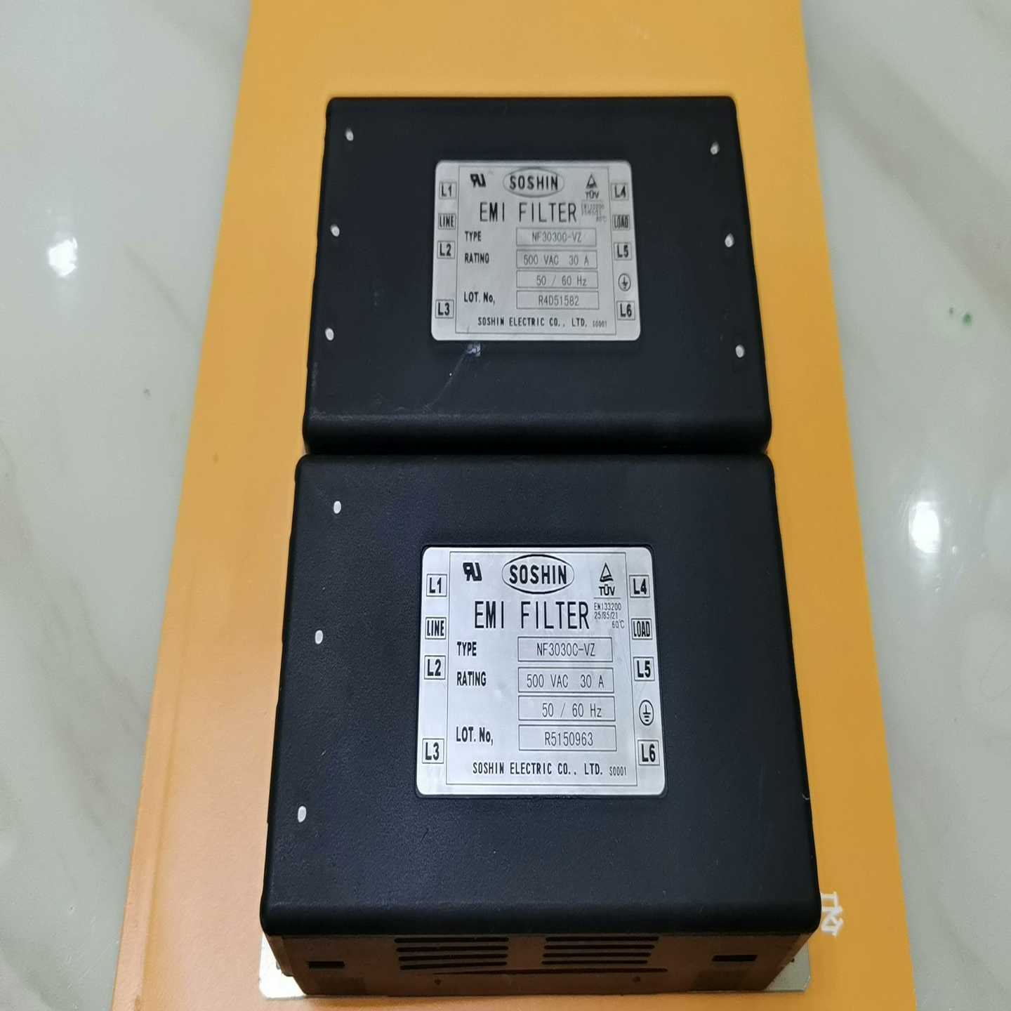 正常拆机原装住友注塑机SOSHIN滤波器（NF3030C-V--议价商品