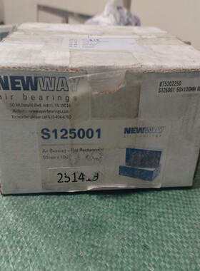 全新NEWWAY空气轴承，型号S125001，尺寸50x1--议价商品