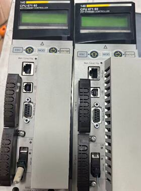 140CPU67160二手拆机施耐德plcCPU3.10版--议价商品
