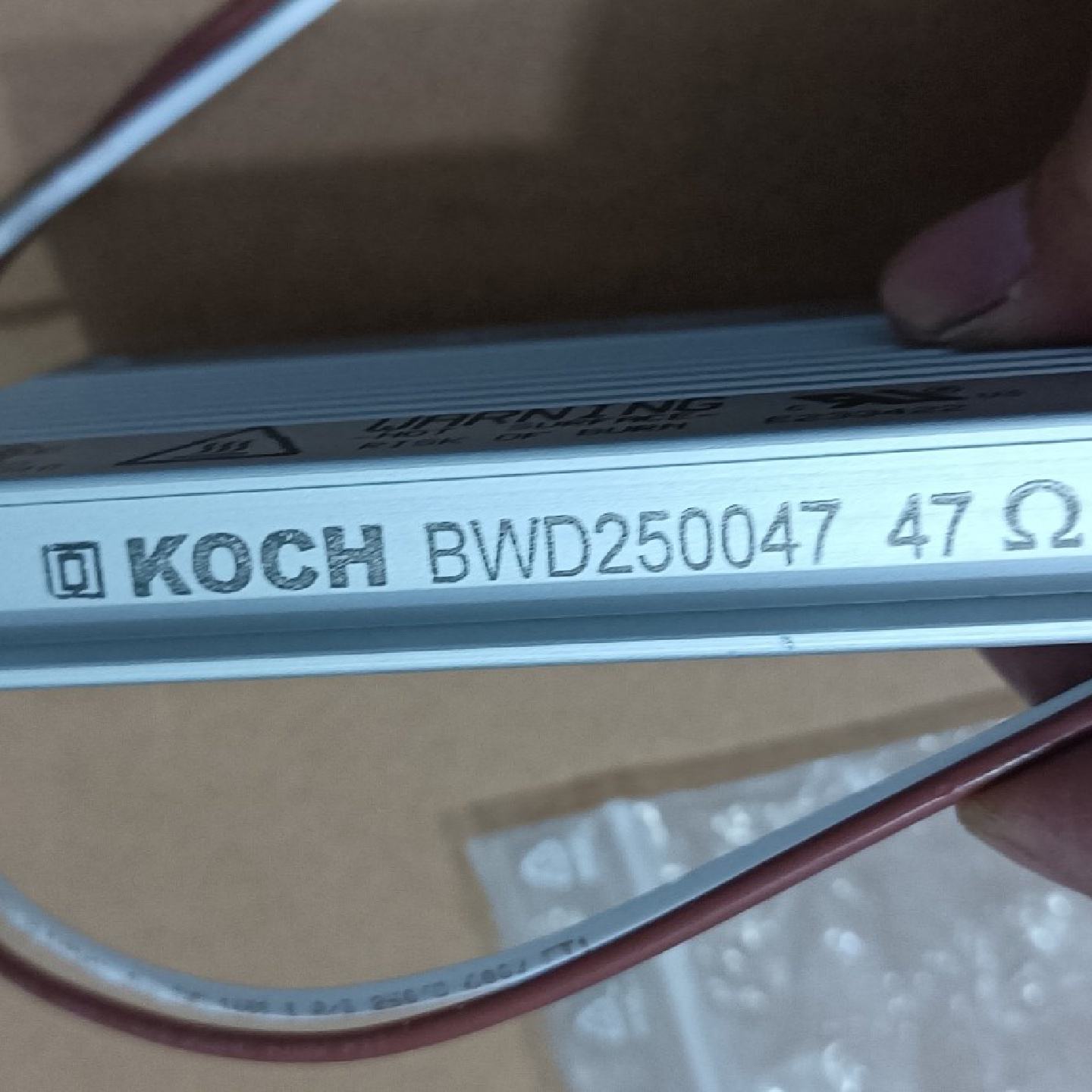 议价--全新德国KOCH电阻器BWD 250047 47欧姆