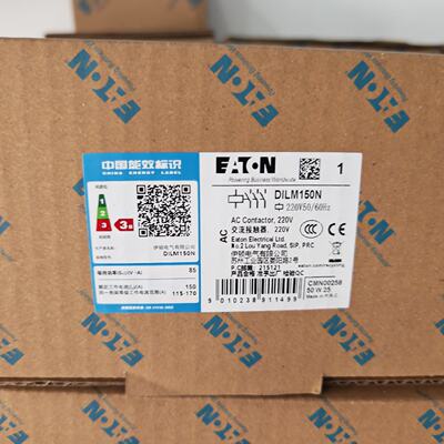 议价伊顿穆勒DILM150N(220V50/60HZ)新款接触器适用于OEM设备行业