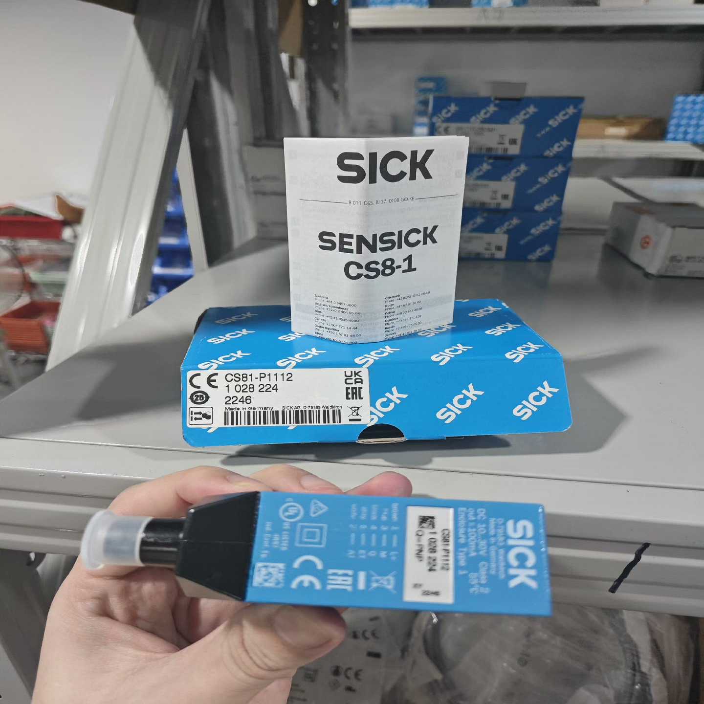【议价】CS81-P1112德国sick颜色传感器色标传适用