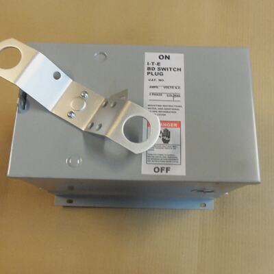 ITE SIEMENS BOS BOS16422 60 AMP 240V 3P4W FUSIBLE BUS PLUG A