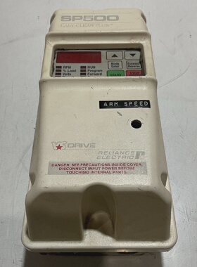 RELIANCE 1SU24001 1HP ELECTRIC SP500 EASY CLEAN PLUS  ARM SP