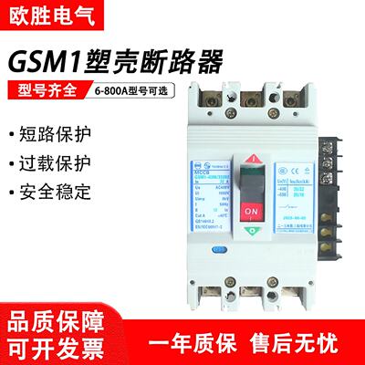 议价天水二一三塑壳断路器GSM163LMH3300开关100A250A400A630A800