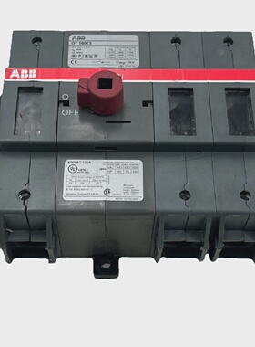 ABB OT 160E3 DISCONNECT SWITCH 200A USED  WORKING VAT INCLUD
