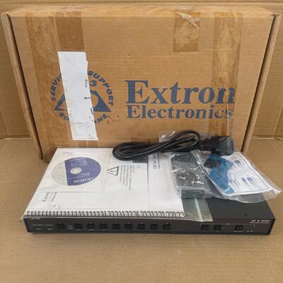 EXTRON SW 8A 6048220 Video  Audio Switcher