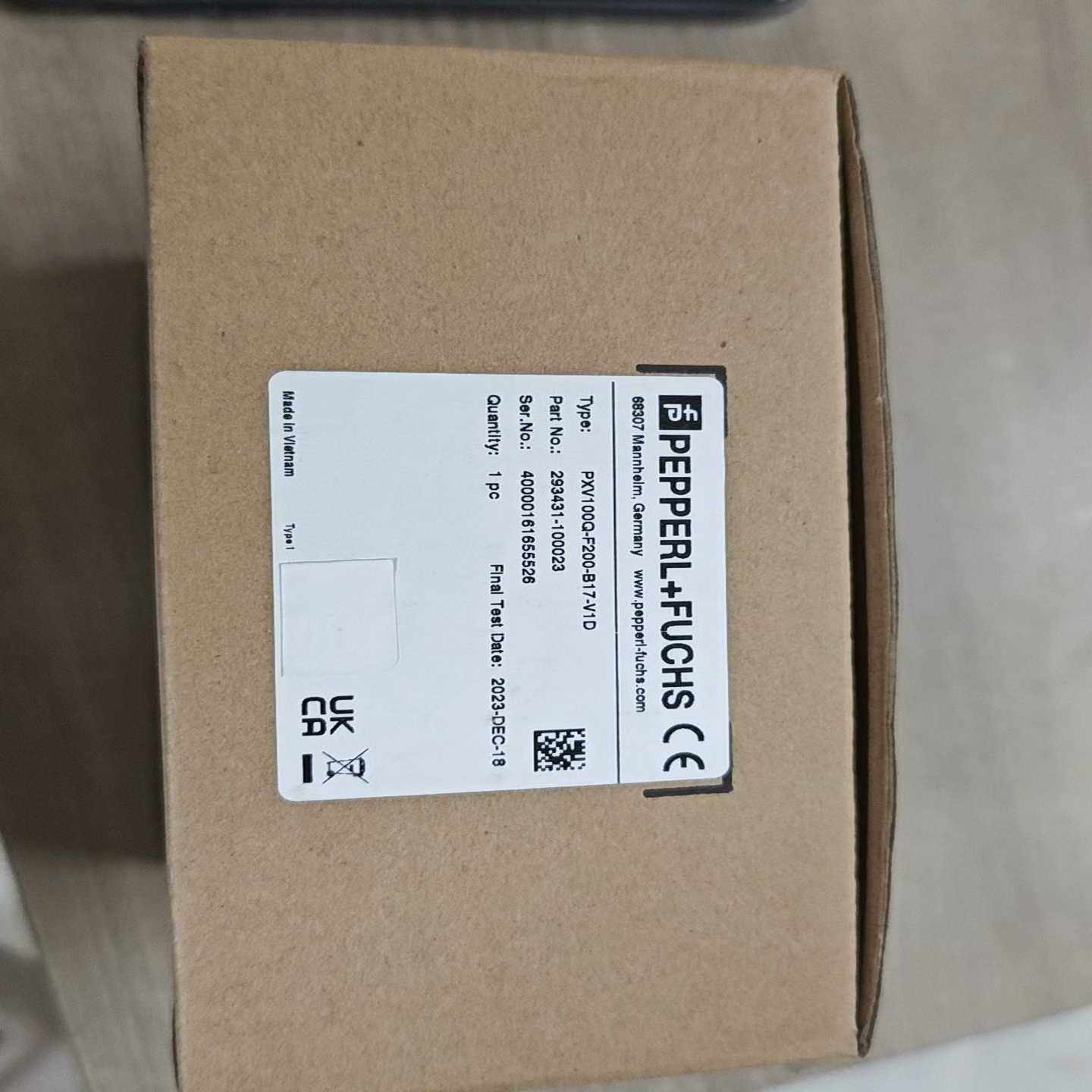 询价~P+F倍加福读写头 PXV100Q-F200-B17-V1D