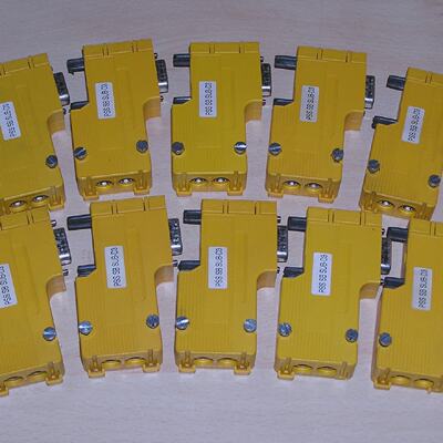 Lot of 10x PILZ 311058 PSS SB SUBD3 SafetyBUS connector used