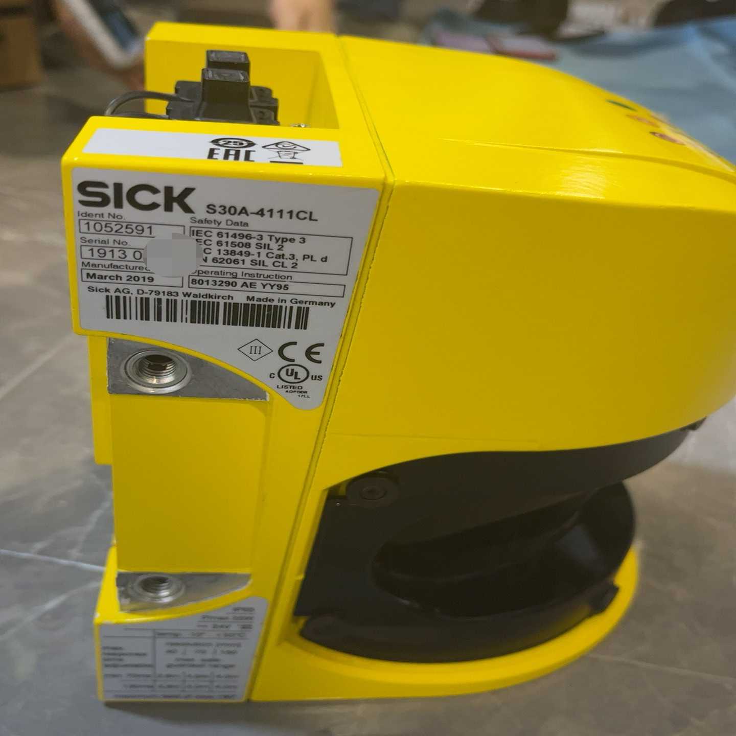 询价全新德国SICK西克激光扫描仪S30A-4111CL，型号1