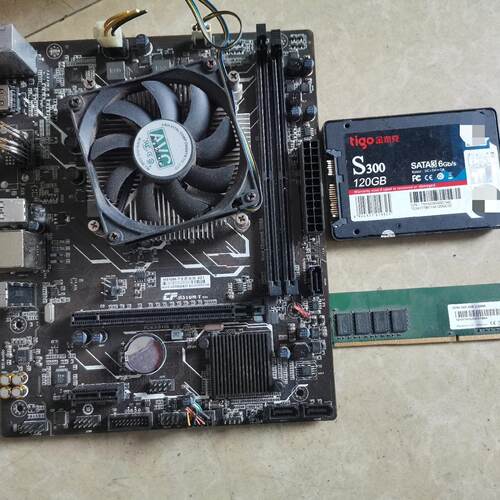 H310M-T全固态版 V21，ⅰ3-9100F配120G固议价