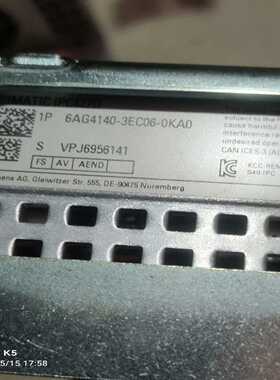 6AG4140-3EC06-0KA0有2个，，质保一~询价