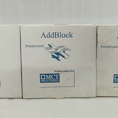 Lot of 37 MCT Brattberg AddBlock 301418 Lycron Cable Transit