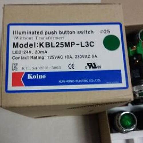 供应韩国建兴KOINO按钮指示灯KBL25MP-L3CG11  KBL30MP-L3C*