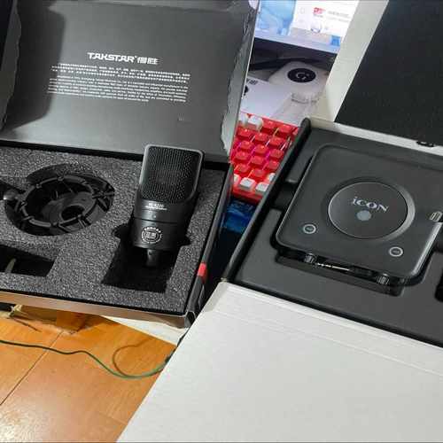 没时间播了，闲置出一套二手得声pck220艾肯usolo，--议价商品