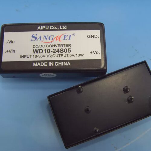 WD12-12S24B1单路输出DC-DC12转24V电源模块12W500mA