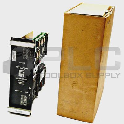 SIEB  MEYER SINUDYN CNC61 61.01.0022.4 CONTROL MODULE
