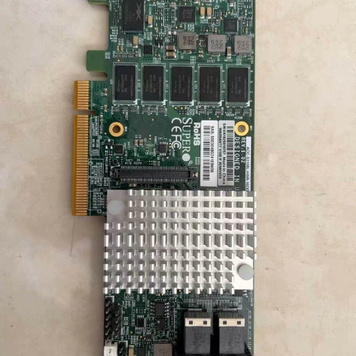 超微AOC-S3108L-H8iR-16DD阵列卡，2张议价