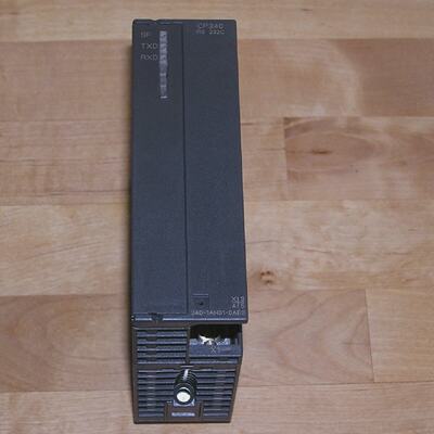 Siemens 6ES73401AH010AE0 E02 Simatic S7300 CP340 RS232C used