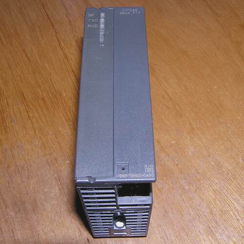 Siemens 6ES73401BH000AE0 E09 Simatic CP340 TTY 20mA used exc