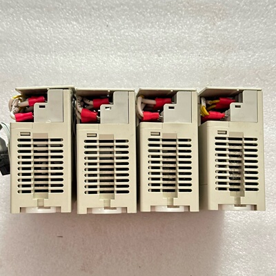 三菱正品PLC扩展模块FX2N16EX拆机4个