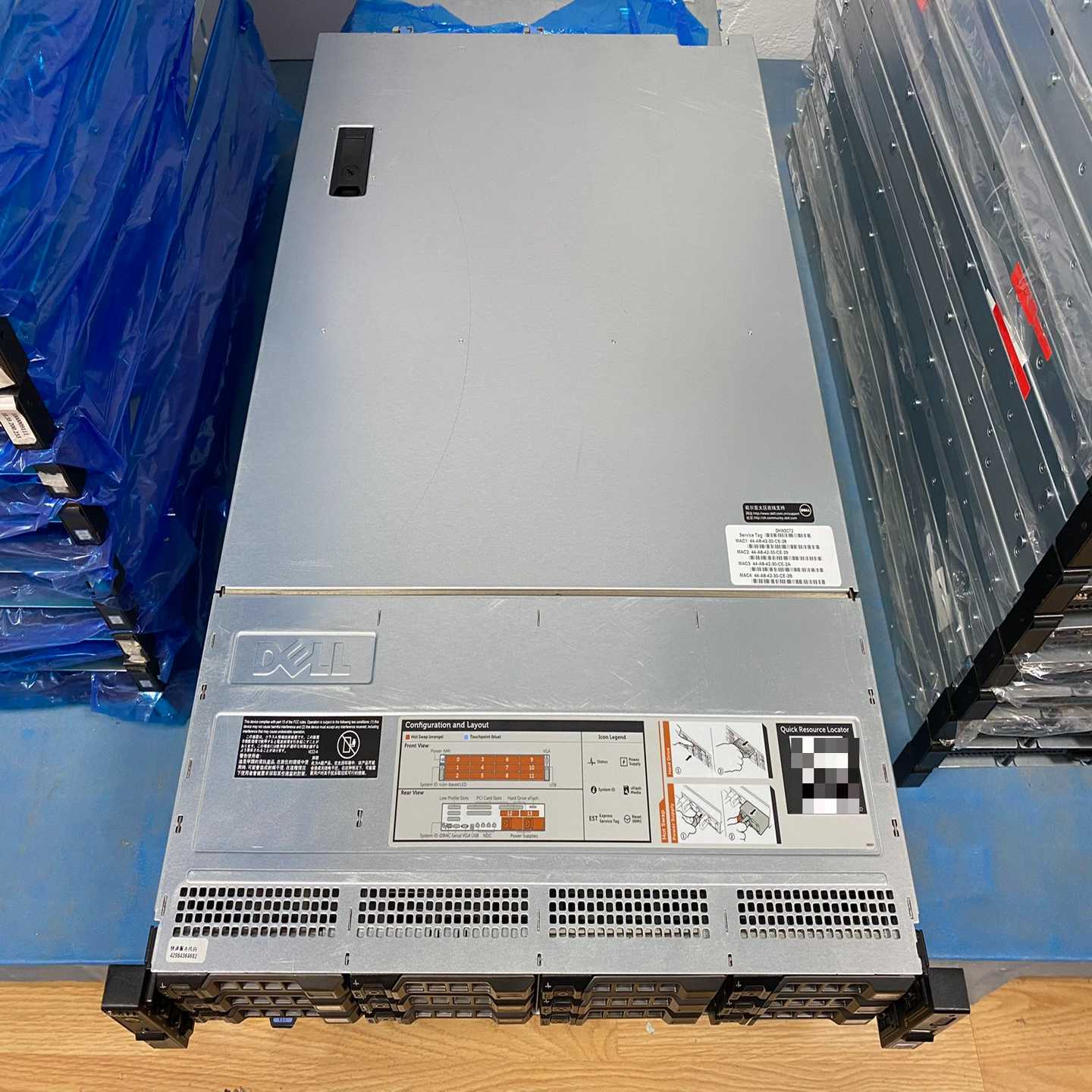 原装DELLR720xd8-9成新2U机架式服务器主--议价商品