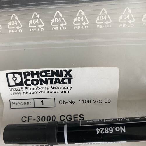【询价】3202779备用钳口 - CF 3000 CRIMPGES