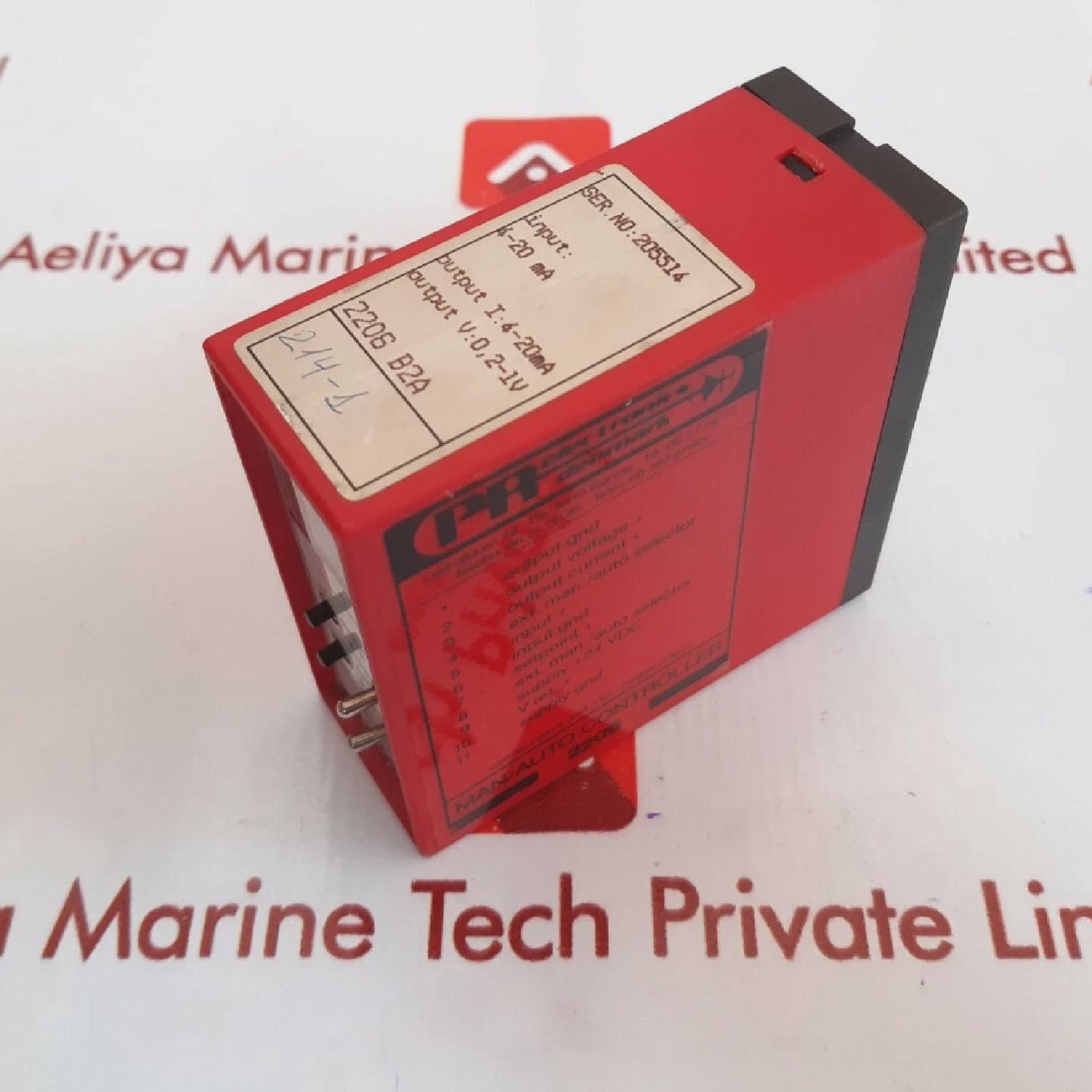 Controlador ManAuto Pr Electronics 2206 - 实物图