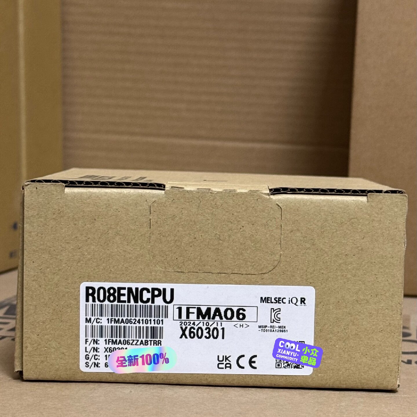 全新Mitsubishi/三菱PLC模块R08ENCPU，全--议价商品