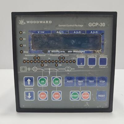 WOODWARD GCP30 GENSET CONTROL PACKAGE 84401614 REV J