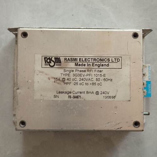 【议价】Rasmi 变频器电源滤波器 3G3EV PFI 1015-适用