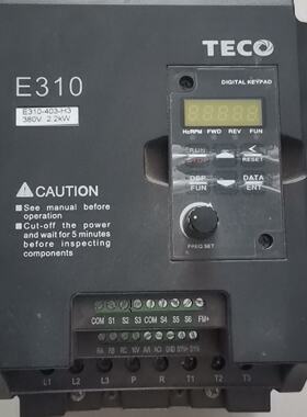 拍前询价：E3102.2kw变频器台安牌的E310403H3