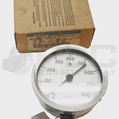 Nuevo ASHCROFT 451009S04L800 General Servicio Calibre 1009S