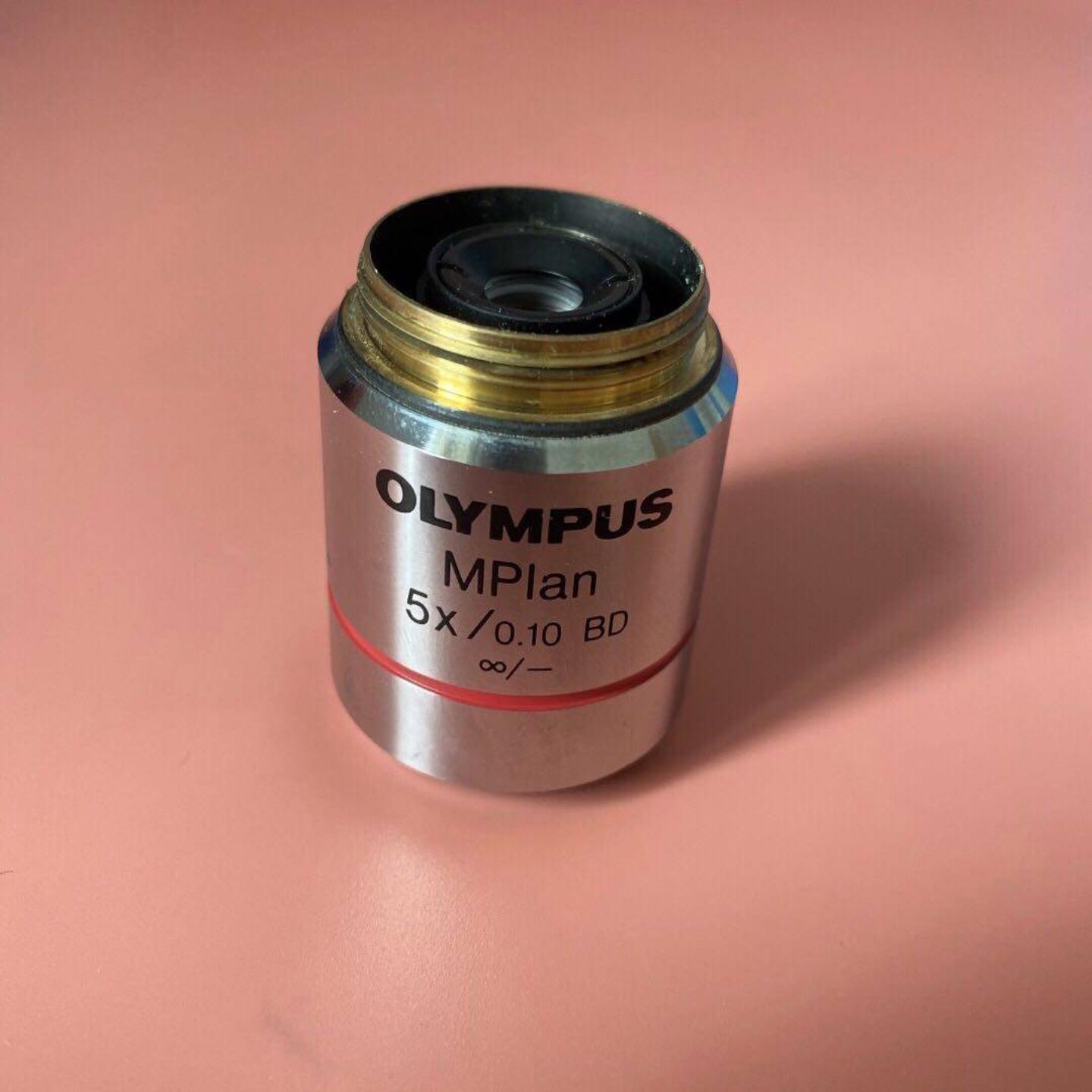配件OLYMPUS 奥林巴斯 MPlan 5x010 BD 显微镜物镜  议价议价