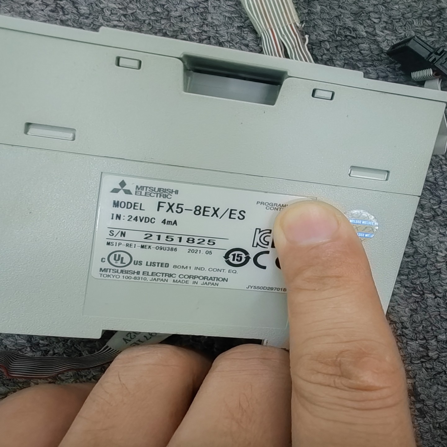 【议价】三菱PLC FX5-8EXES扩展模块日本原装进口型号