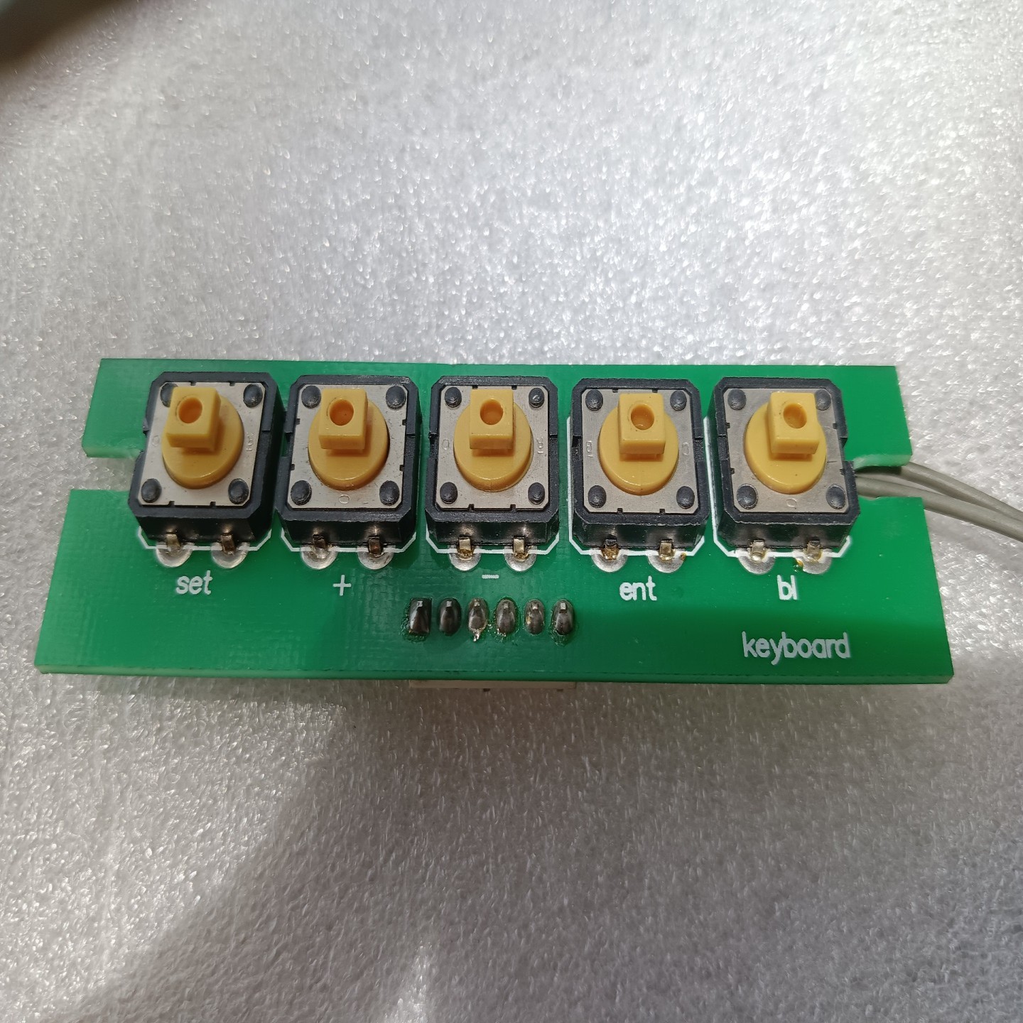 【请询价】氧气分析仪配件DFY-II  电路板按键板keyboar