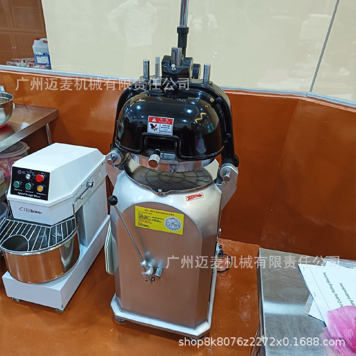 优惠面包面团分块滚圆机商用面剂子机面团搓圆机doughdivider智能