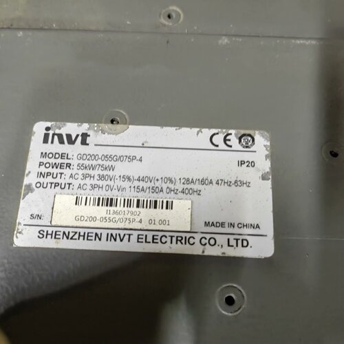 询-英威腾GD200变频器5575KW