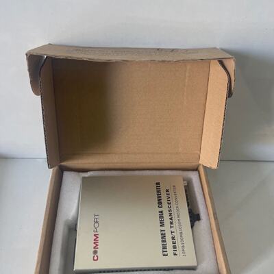 COMMPORT Ethernet MEDIA CONVERTER GlasfaserT Transceiver