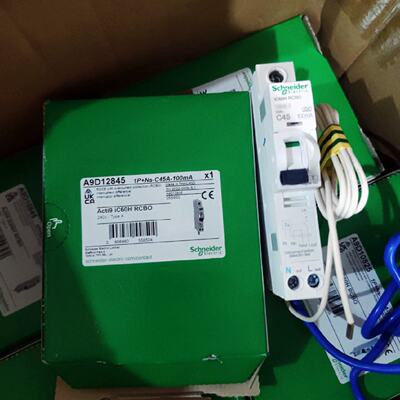 议价施耐德 A9D12845  1P-NS-C45A-100mA iC60H RCBO