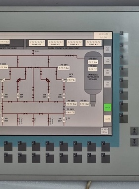 SIEMENS 6AV6 5420DA100AX0 MULTIPANEL MP 370 KEY12 TFT